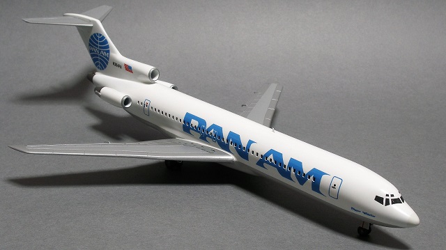 パンアメリカン航空 ボーイング727(エアフィックス1/144) 全日本空輸