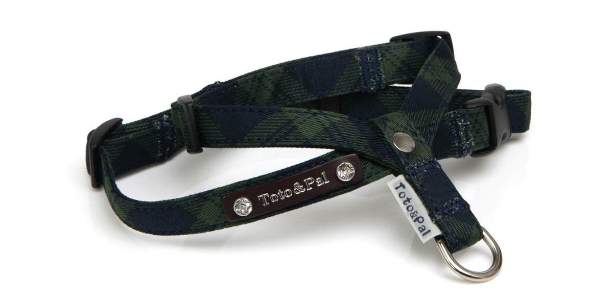 HARNESS（ハーネス）／ロイヤルタータンチェック首入れ（クリスタル