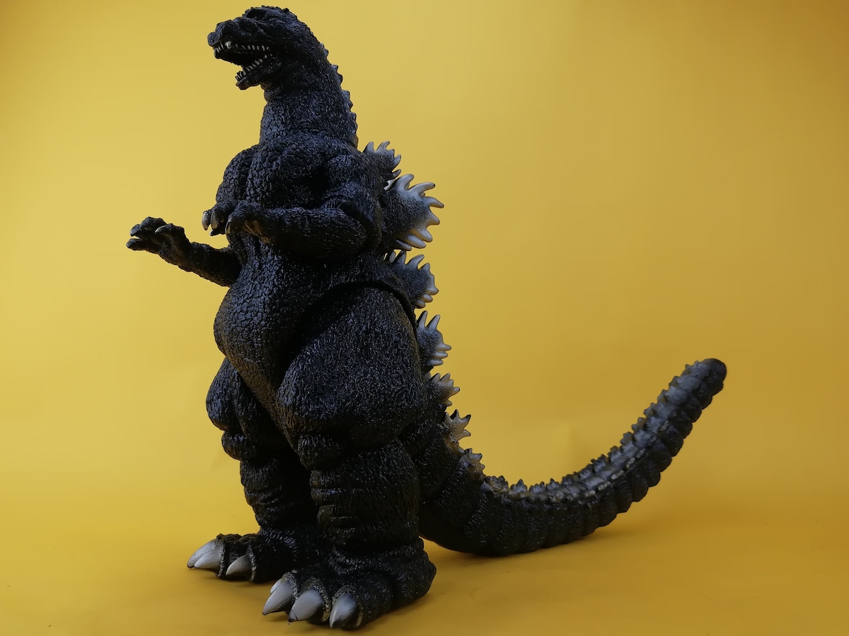 バンダイ ビッグサイズソフビ「身長約370mmの大迫力サイズ」 1991