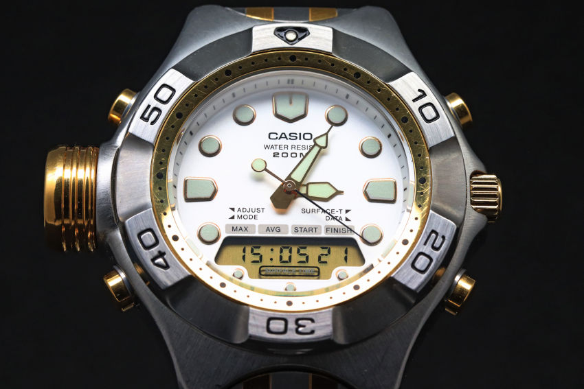 カシオ ダイバーログメモリー ADP-800 水圧センサーダイバー ｜ 買取