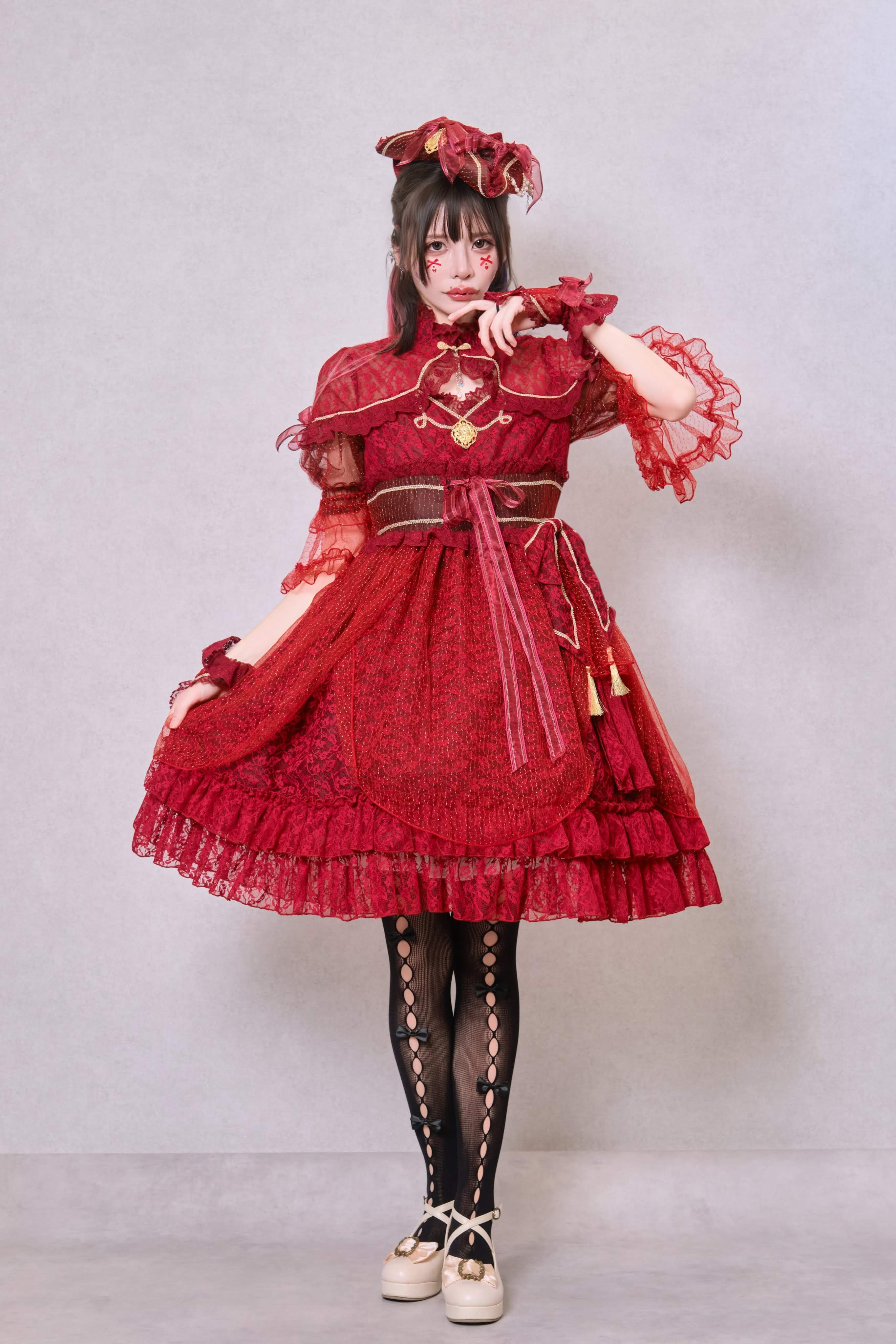 red｜東京ロリィタ-TOKYO LOLITA｜ロリータ服の宅配レンタルサービス