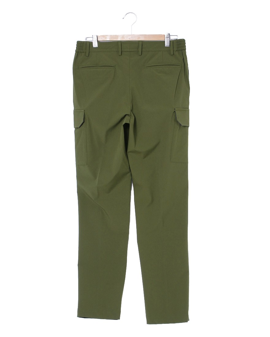 ナイロンストレッチ ワンプリーツカーゴパンツ【BRUNELLESCHI