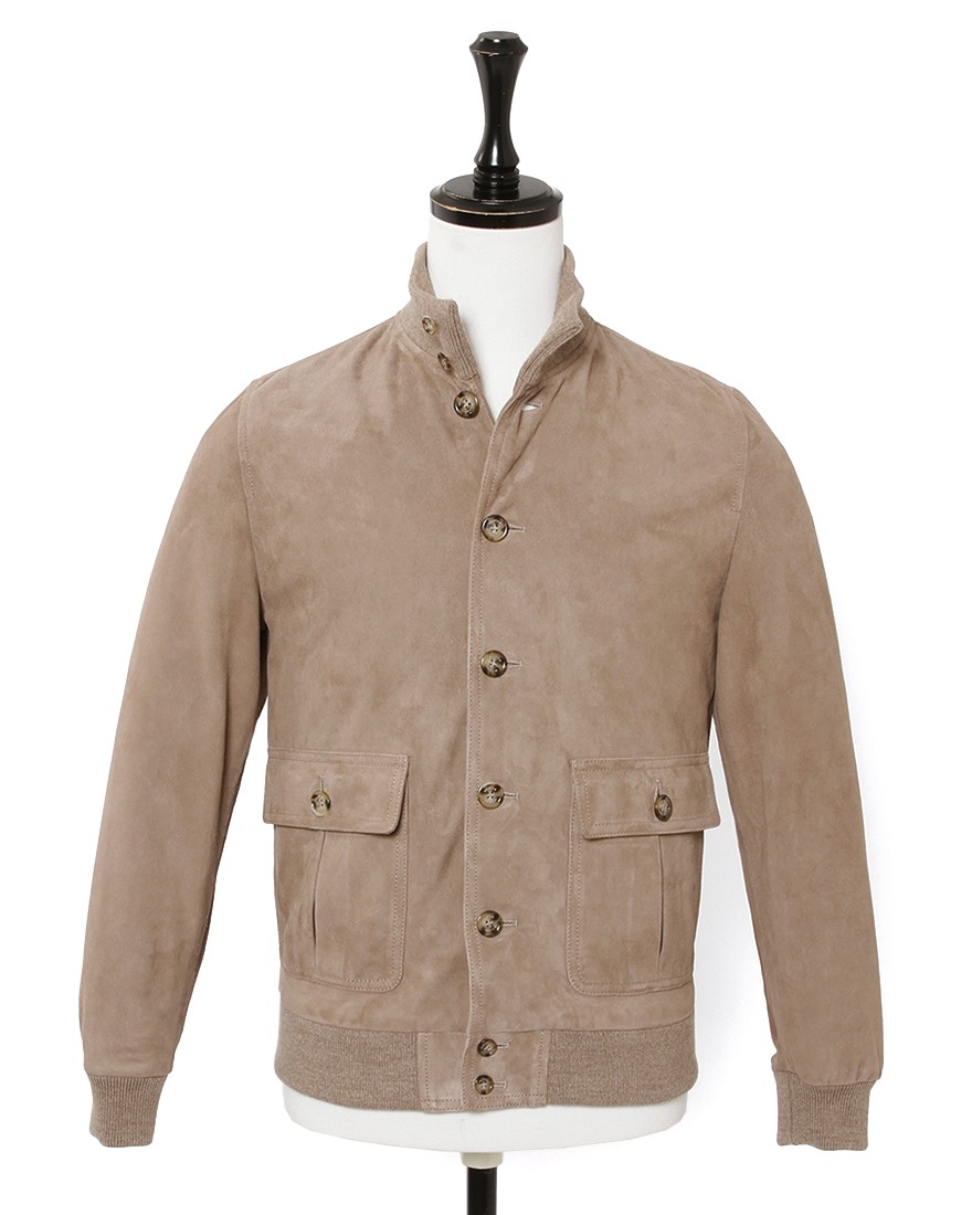 スエードレザーブルゾン【VALSTARINO/JPN SLIM FIT】｜VALSTAR