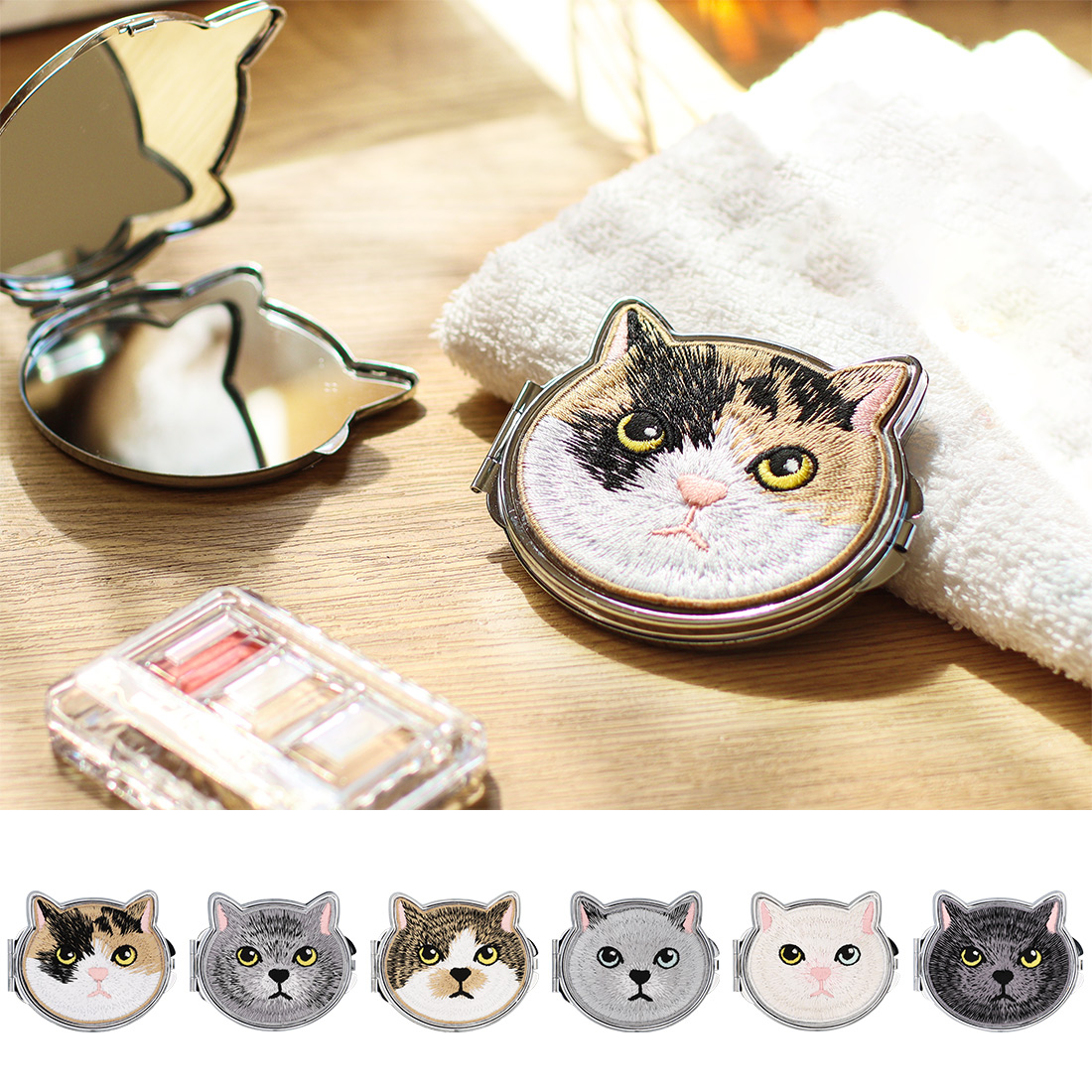 うちのこ猫ミラー | トモ・コーポレーション｜世界の民芸雑貨卸