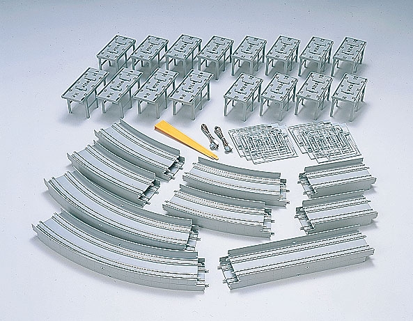 高架複線スラブ大円セット(レールパターンHD-SL)｜製品情報｜製品検索