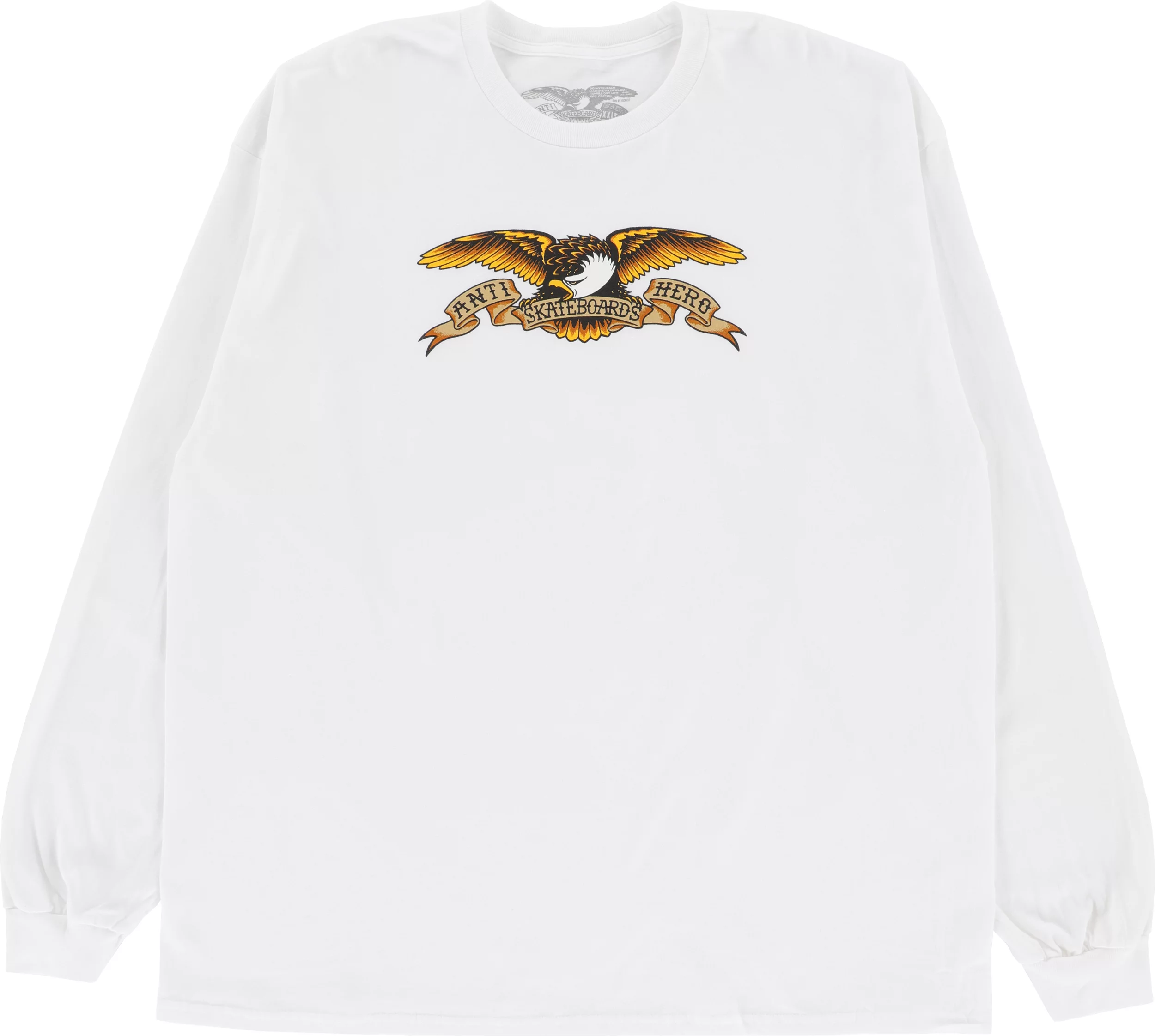 Anti-Hero Eagle L/S T-Shirt - white | Tactics