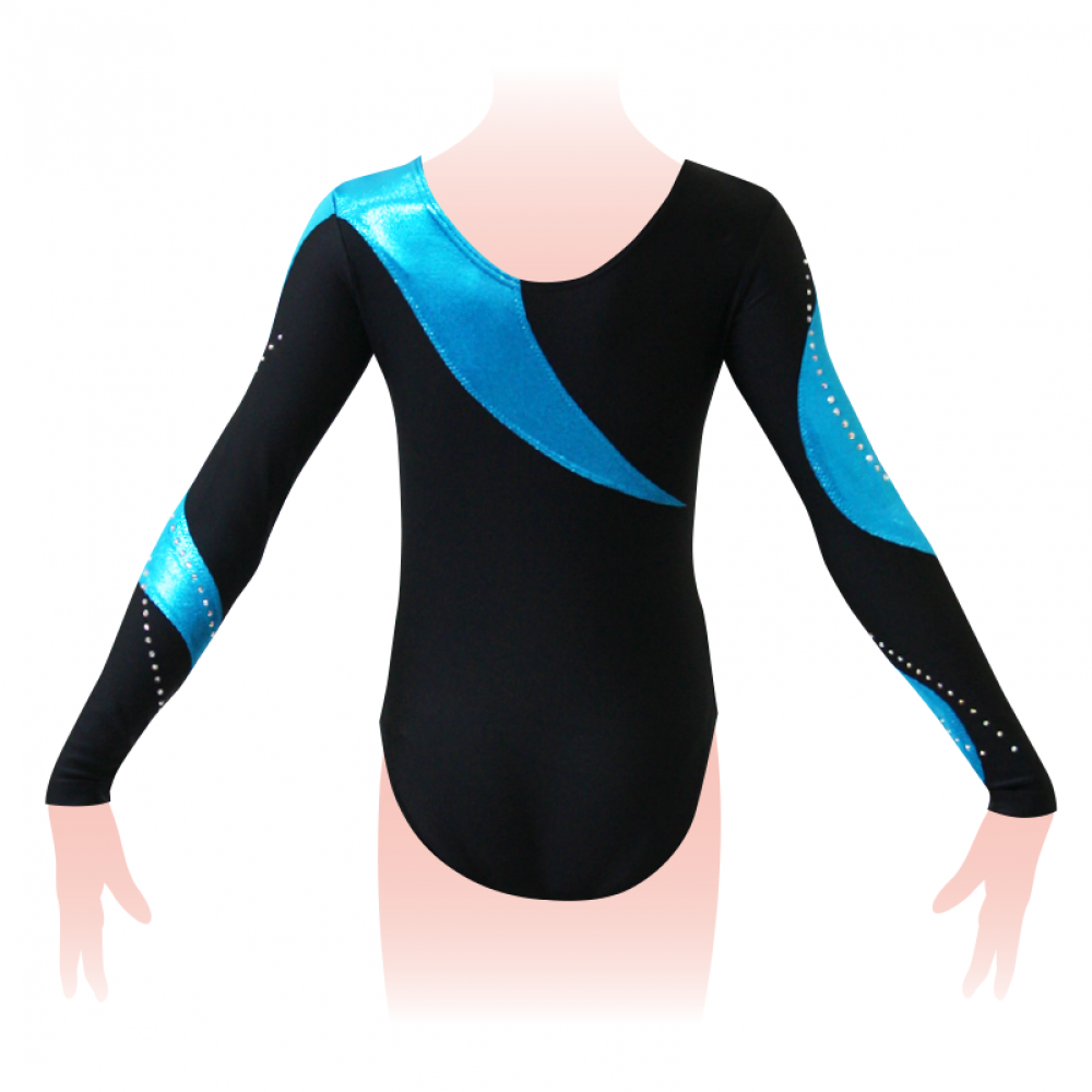 3671a (切替ロングスリーブレオタード)|体操競技 女子|AIRMOVE