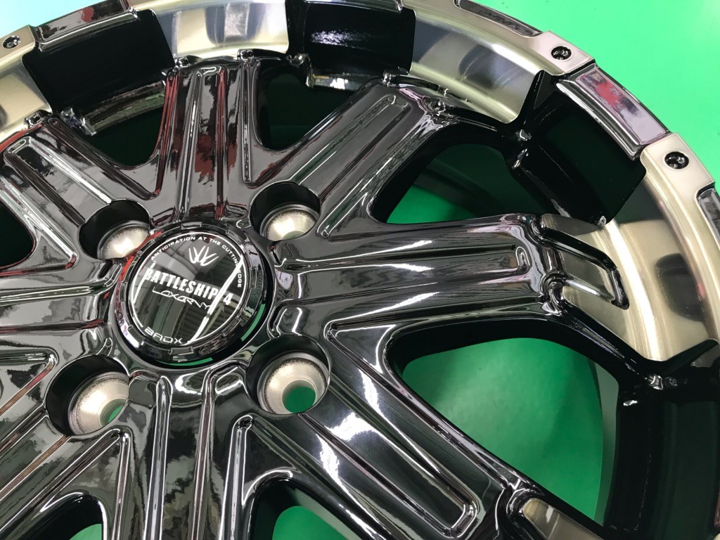 スズキ ハスラー バドックス ロクサーニ バトルシップ4 15インチ取付