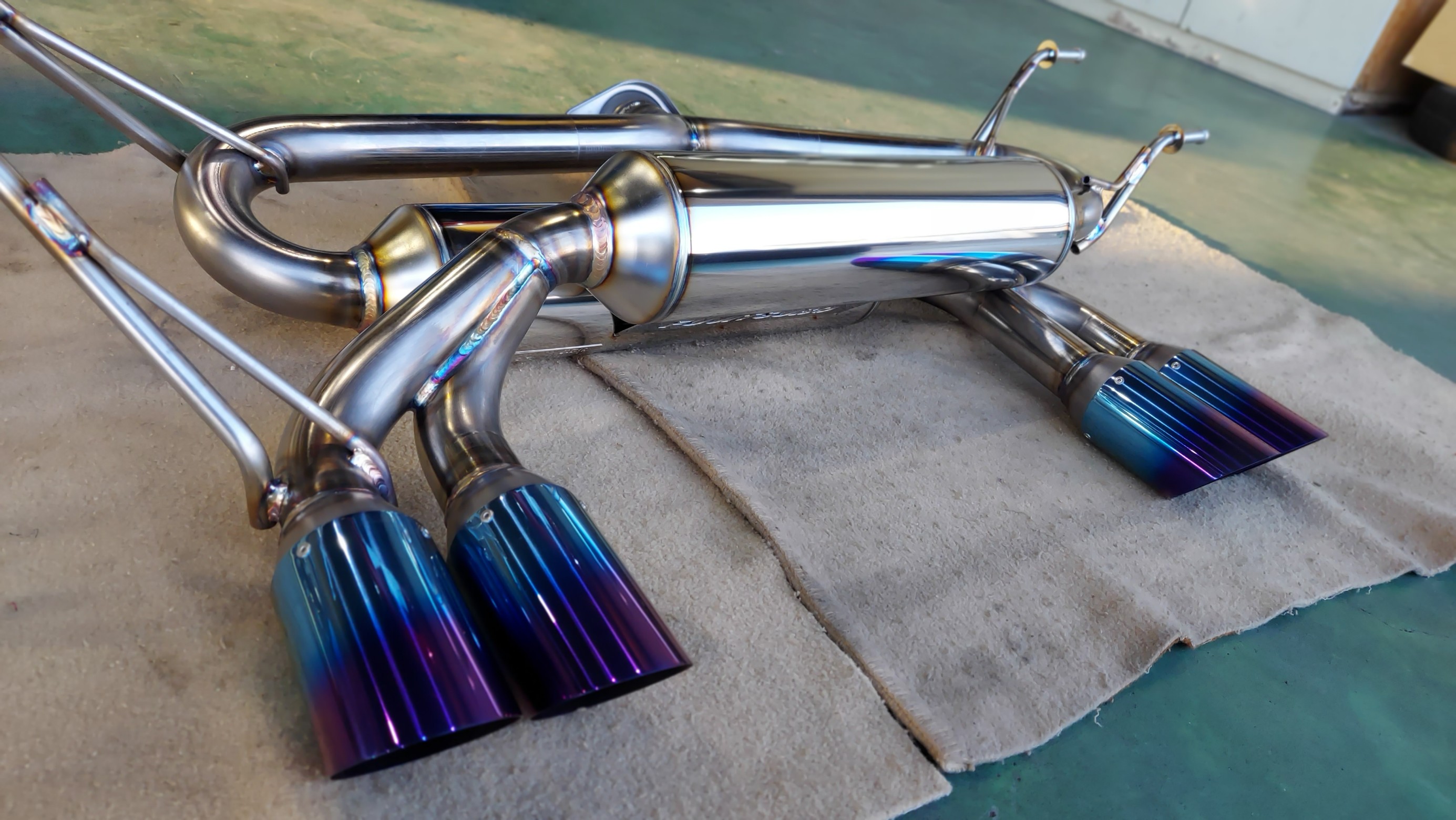 ロードスター RF NDERC FUJITSUBO（藤壺）マフラー 4本出し 交換 feat