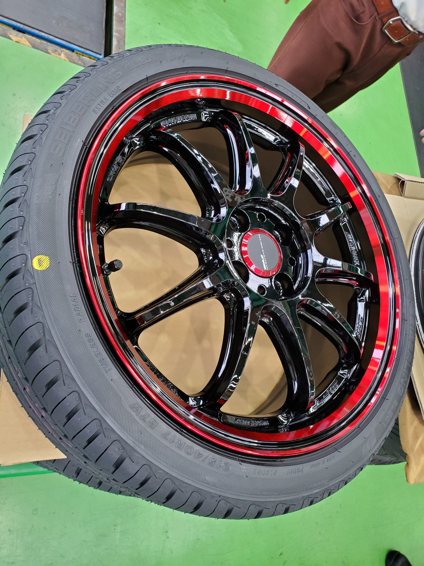 WORK EMOTION ZR10 KURENAI 入荷 | 店舗おススメ情報 | タイヤ館 甲賀