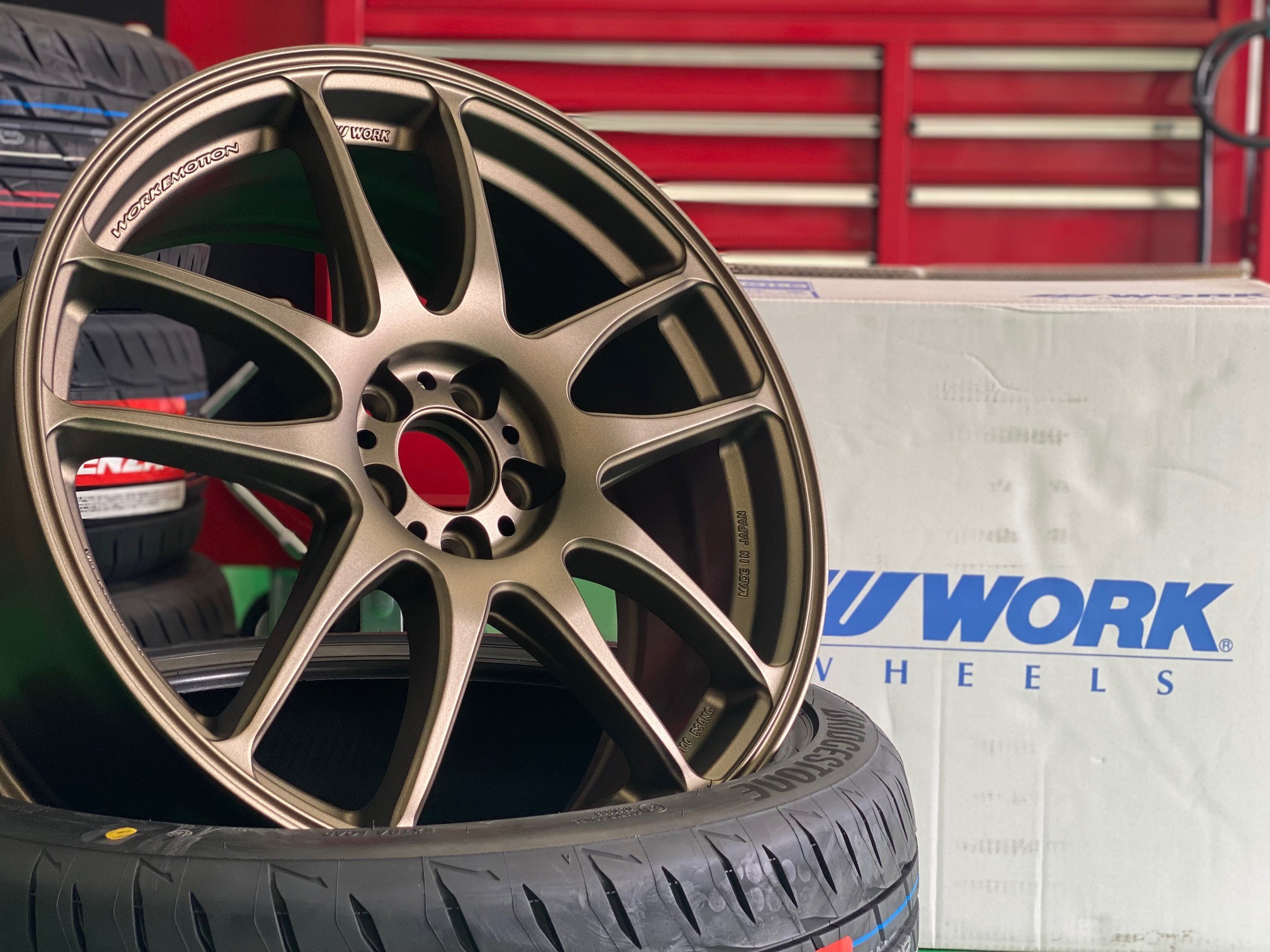 スバル BRZ（ZC6） WORK EMOTION CR極 18インチ+ポテンザ ｱﾄﾞﾚﾅﾘﾝRE004