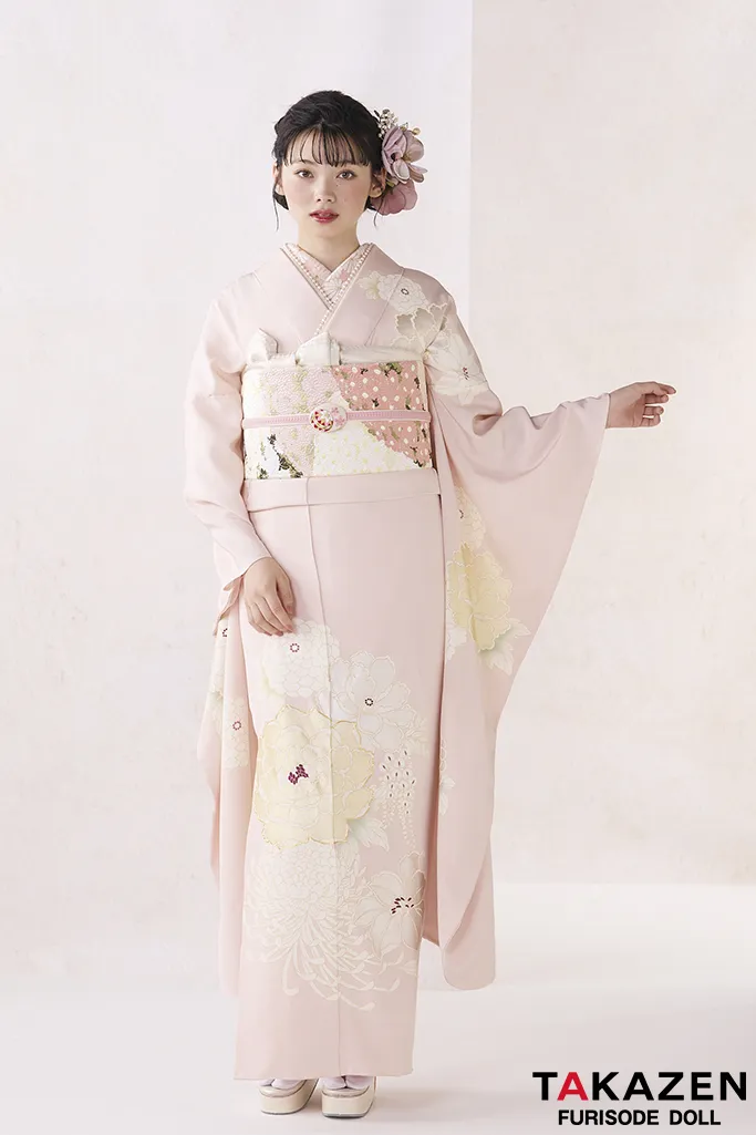 TAKAZENのピンクの振袖について💓｜成人式振袖・卒業式袴レンタル・前