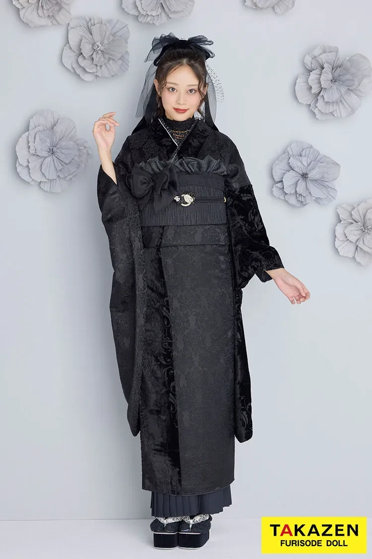 新作発表📢】2027年成人式トレンド✨王道可愛いくすみカラー振袖