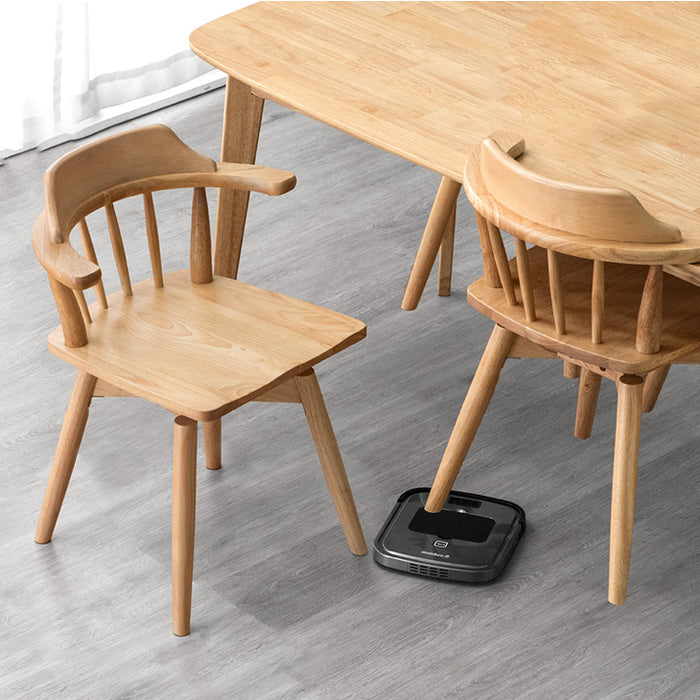 ✨稀少✨ フジシ RINGO ARM 天然木 肘置き ダイニング デスク チェア