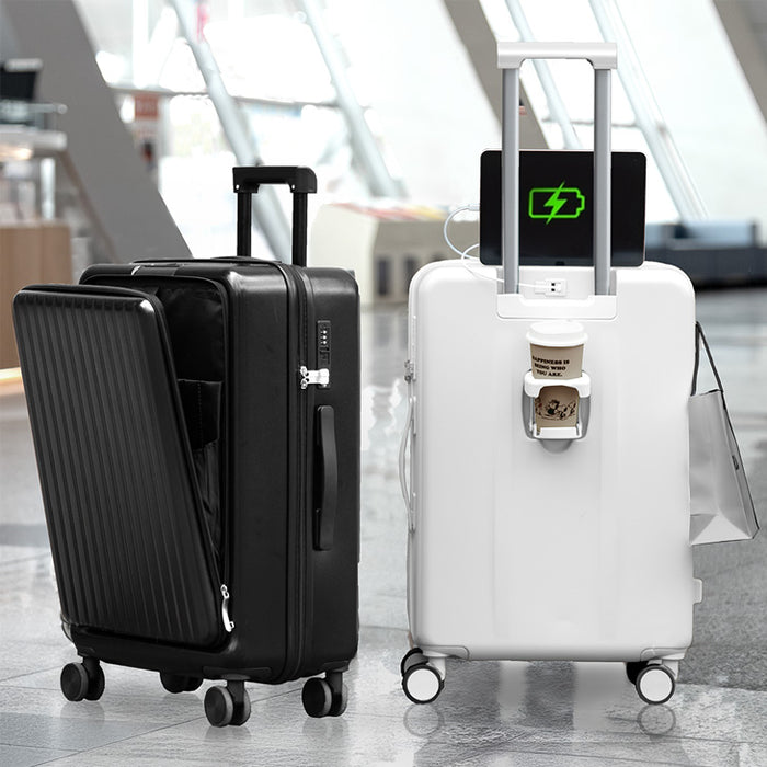 ≪ひるおびで紹介≫ 機内持ち込みOK Sサイズ 多機能キャリーケース 32L