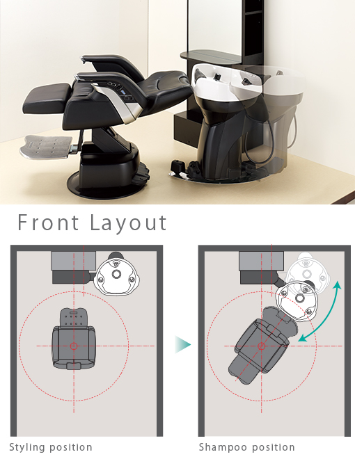 YUME SWING | シャンプー機器 | 製品情報 | タカラベルモント