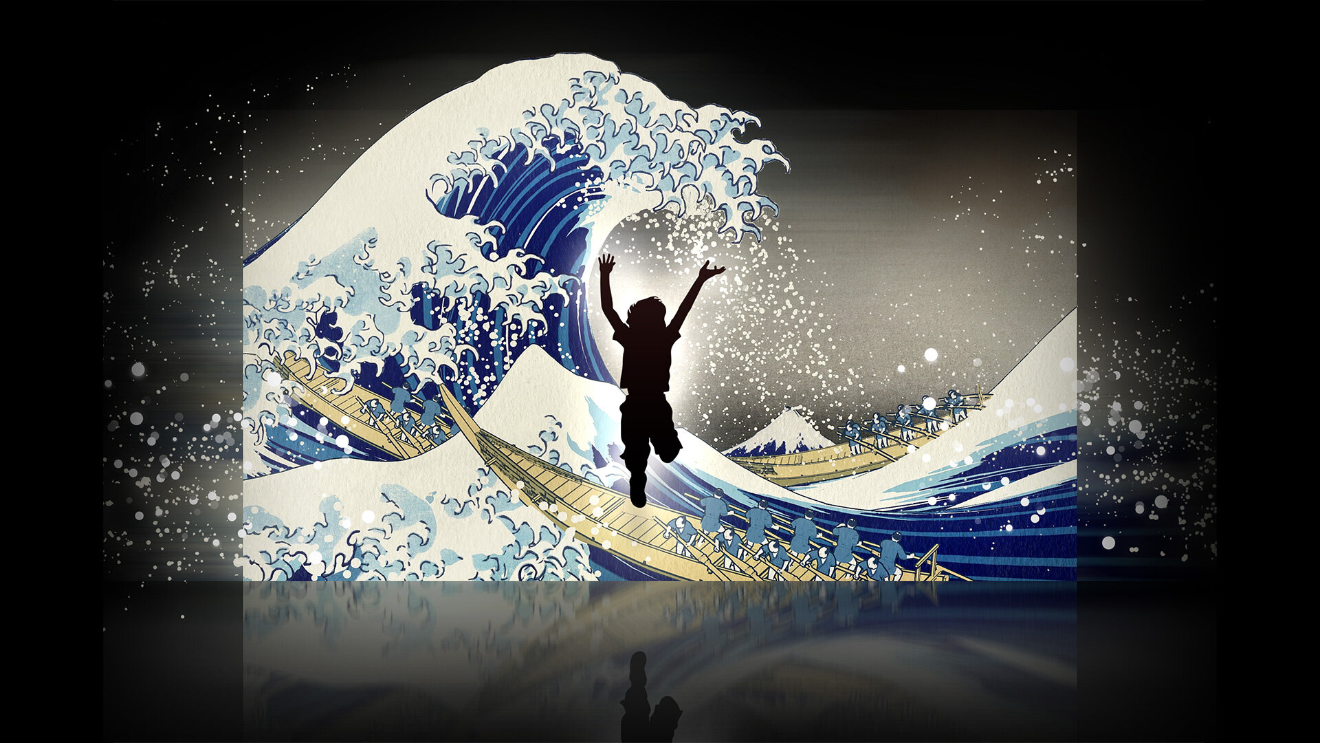 FLOWING LIVES ～浮世絵からミライへ ながれうごくアートをあそぼう