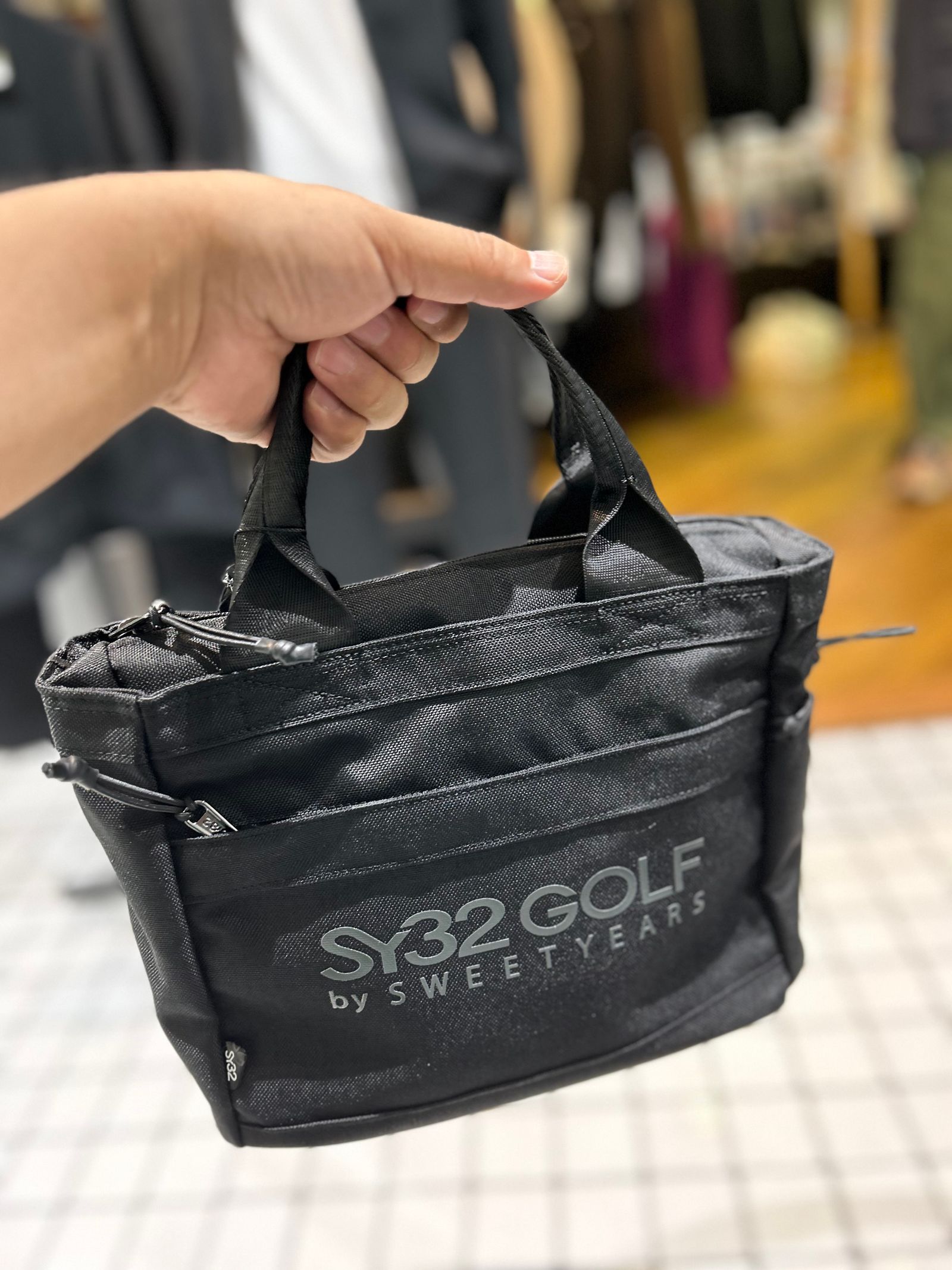 SY32 by SWEET YEARS - CORDURA OBJECT CART BAG ブラック【SY32 by