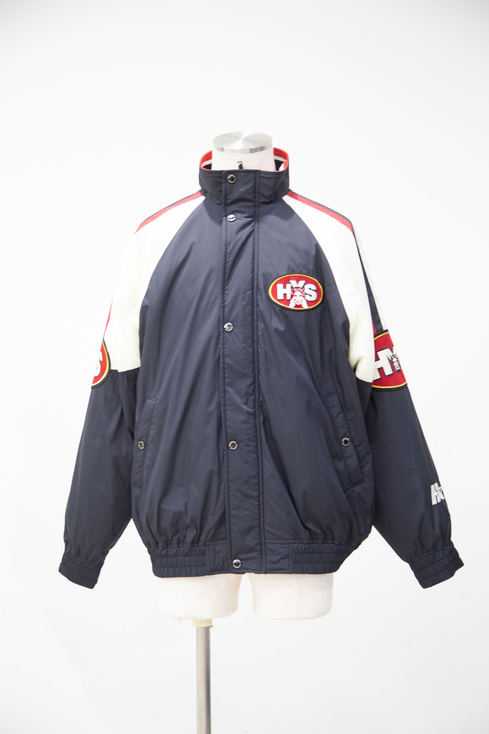 HYSTERIC GLAMOUR - EVIL STARワッペン スタンドカラージャケット