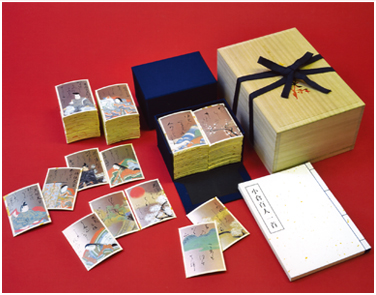 尾形光琳（琳派）の幻の「光琳かるた」/京都大石天狗堂/百人一首・花札