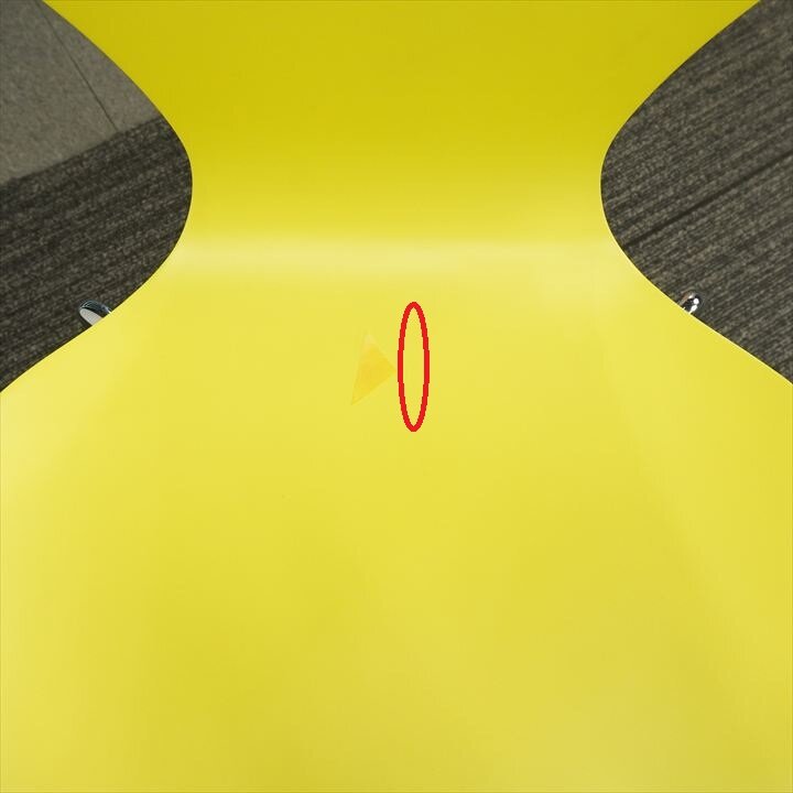 フリッツハンセン セブンチェア イエロー W510 D540 SH640 H1000 特価