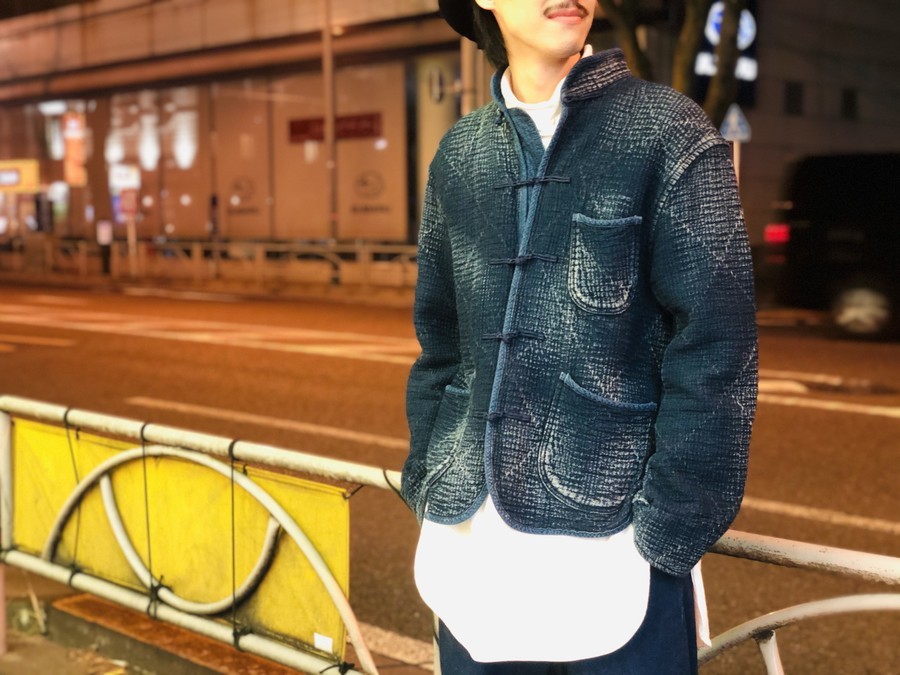 Porter Classic / ポータークラシック】より刺し子チャイナジャケット