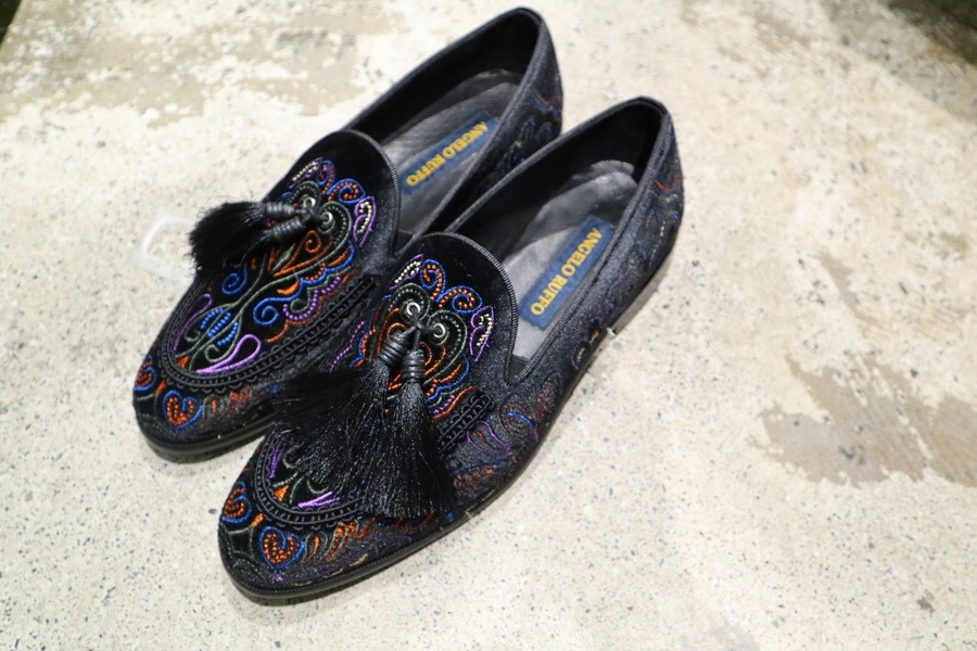 ANGELO RUFFOのベルベットタッセルローファーが入荷しました。[2019.08