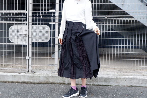 TRICOT COMME des GARCONS/トリココムデギャルソン】フリルフレア