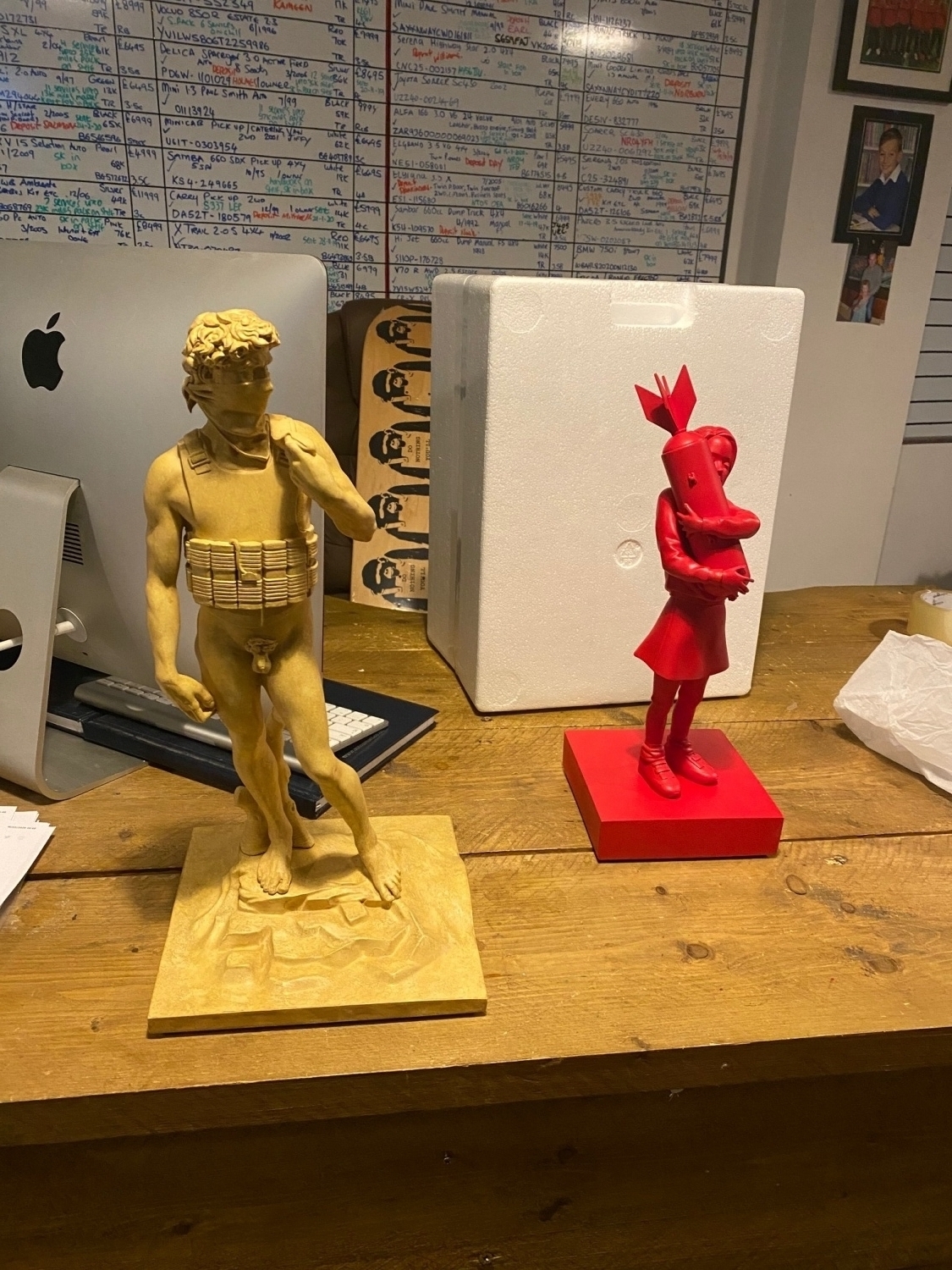 Very Rare Stone Colour Inspired By Banksy BRANDALISM Suicide Man