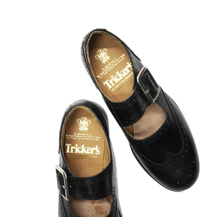 Tricker's（トリッカーズ）Mary Jane Brogue Shoes（メリージェーン