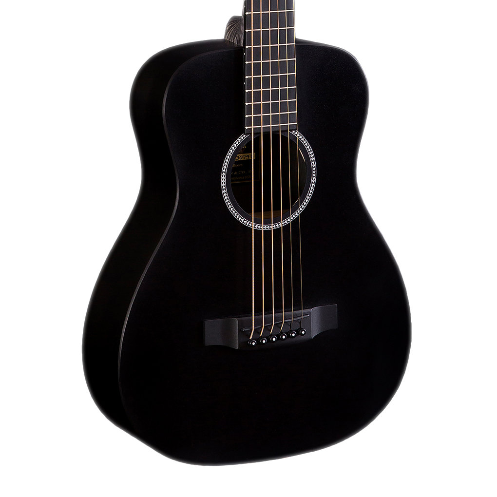 Martin LX Black Little Travel Acoustic Guitar LX Black — Truetone