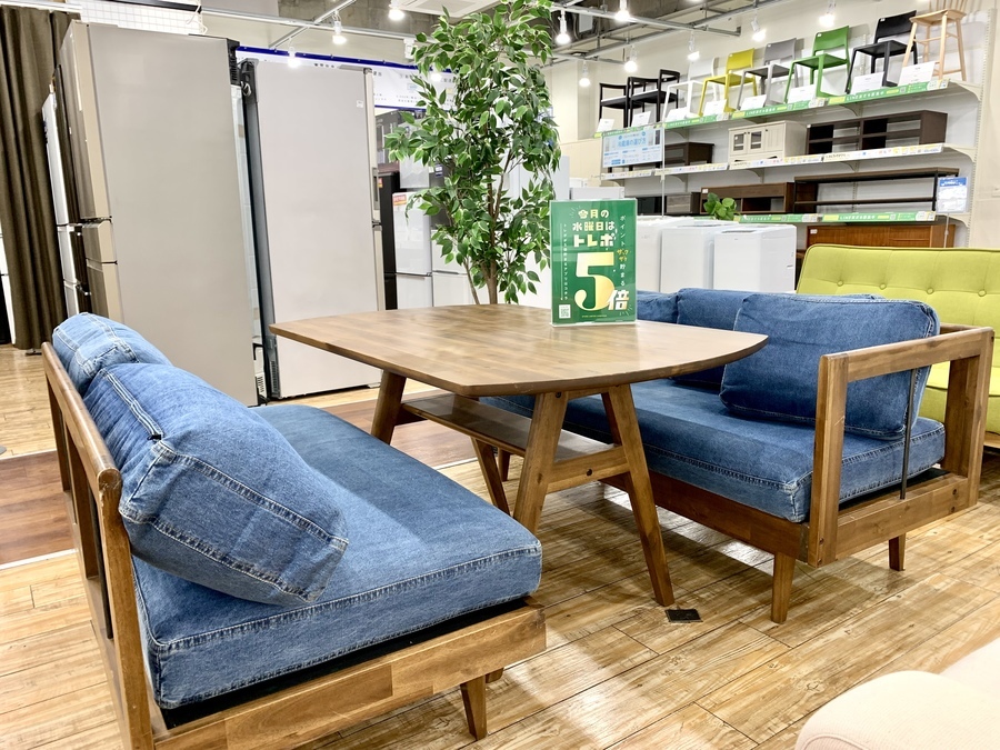 UNICO/ウニコ】ソファダイニング3点セット 買取入荷いたしました