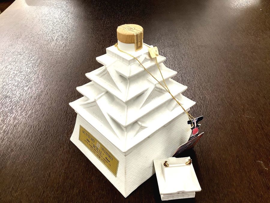 お酒買取強化中！】ローヤル大阪城型ウイスキーボトル入荷！【八尾店