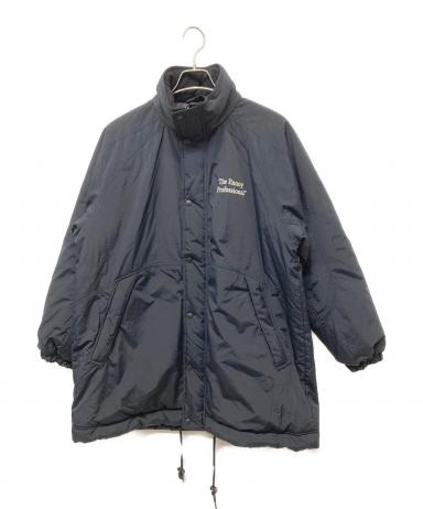 中古・古着通販】ENNOY (エンノイ) PADDED NYLON BENCH COAT ブラック
