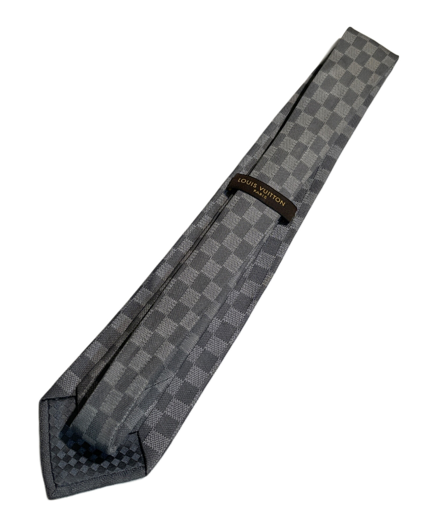 中古・古着通販】LOUIS VUITTON (ルイ ヴィトン) ダミエ総柄ネクタイ