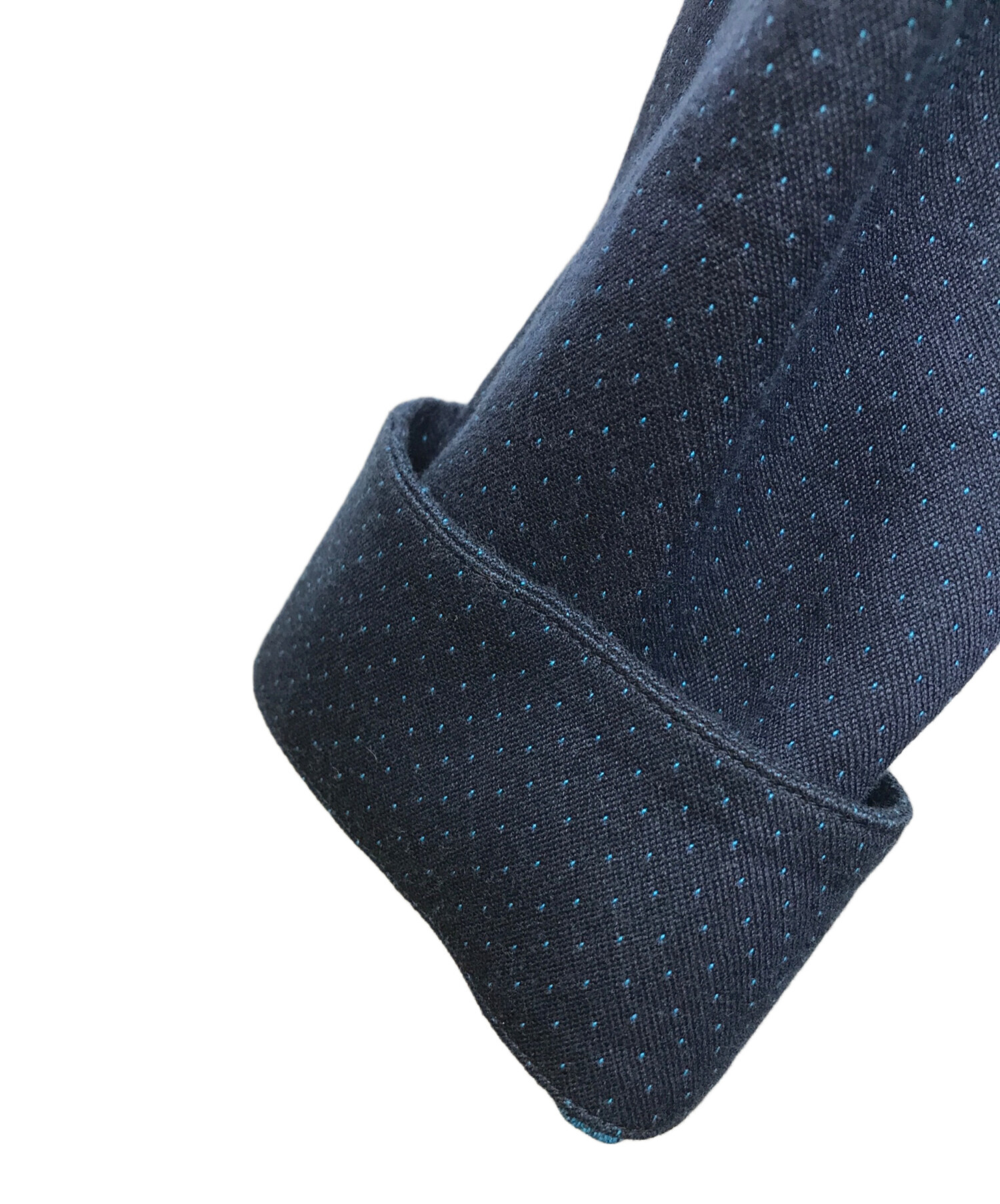 中古・古着通販】IM MEN (アイム メン) ドット柄ロングスリーブシャツ