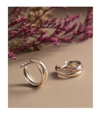 K10ホワイトゴールド/K10イエローゴールド/K10ピンクゴールドピアス