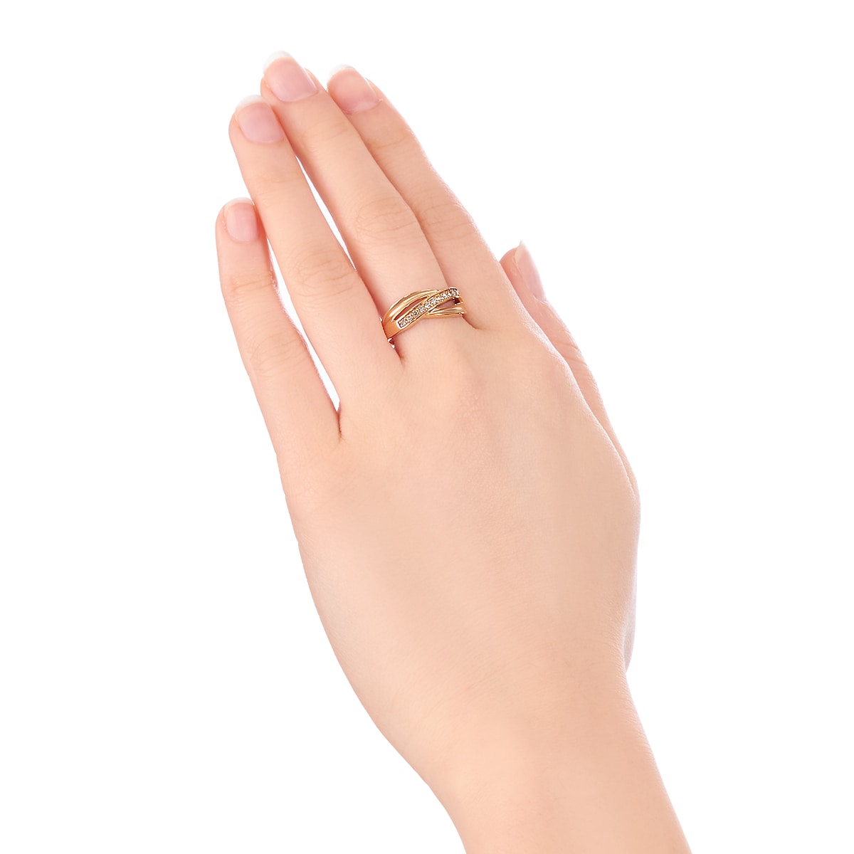 K10イエローゴールドダイヤモンドリング(RFR421-002)|TSUTSUMI