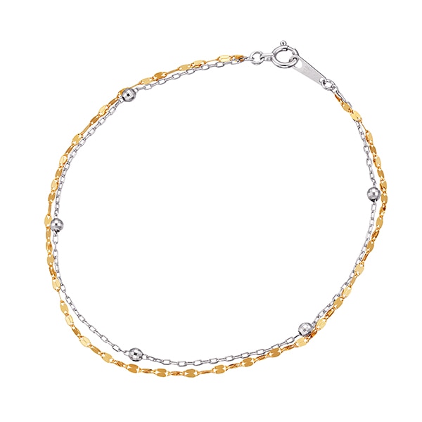 K18イエローゴールドブレスレット(RBL032)|TSUTSUMI（ジュエリーツツミ