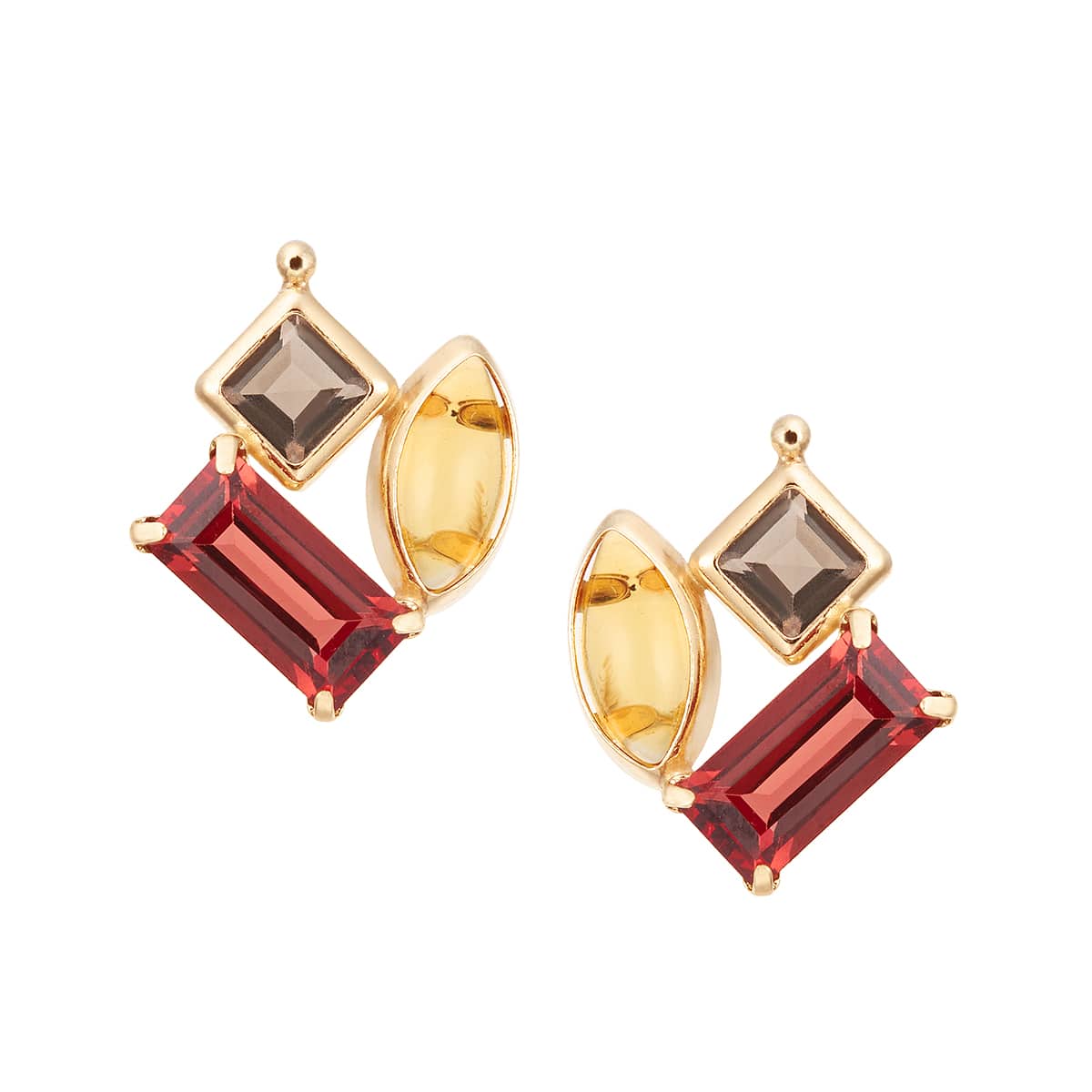 K10イエローゴールドラピスラズリピアス(RPE581-002)|TSUTSUMI