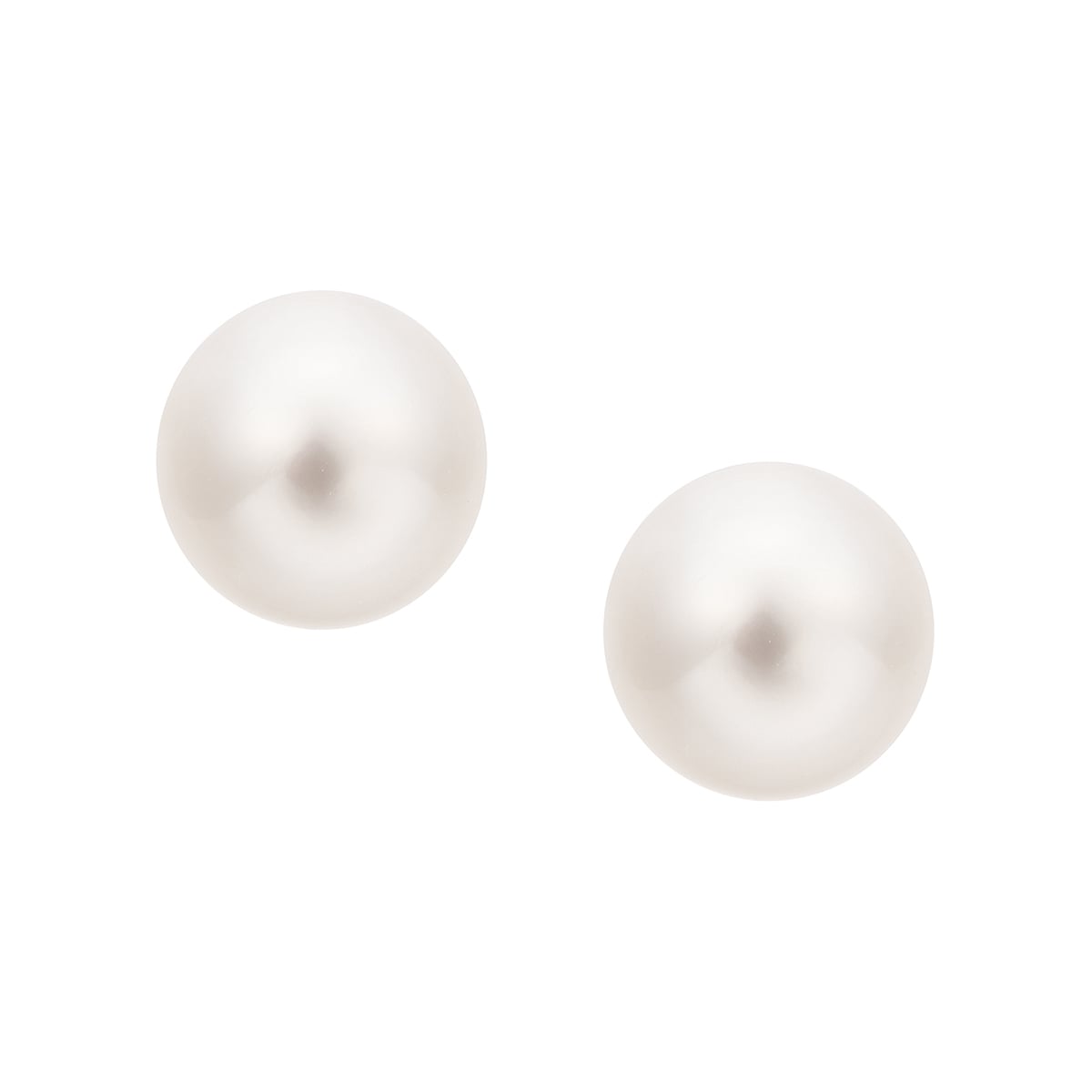 K18イエローゴールド淡水パールピアス（8mm）(RPE718-003)|TSUTSUMI