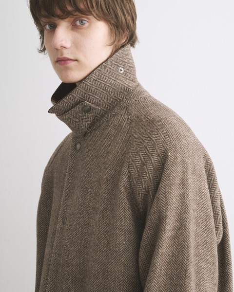 BARGATE バーゲート｜ブラウンヘリンボーン×グリーン｜ユニセックス