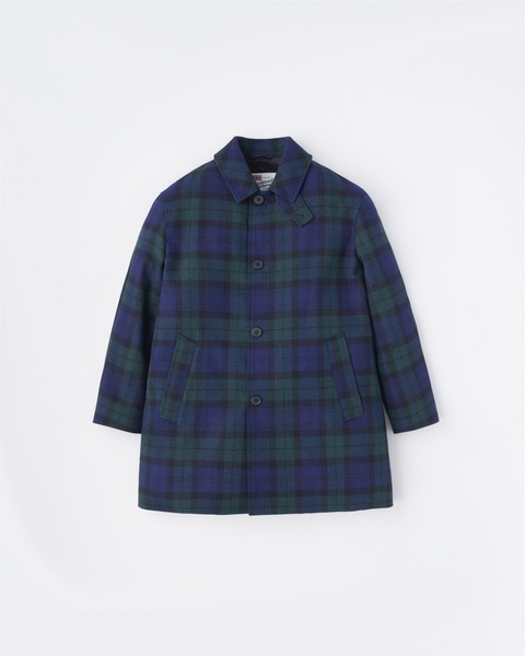 NEW DERBY BUTTON THROUGH ニュー ダービー ボタン スルー｜ブラック