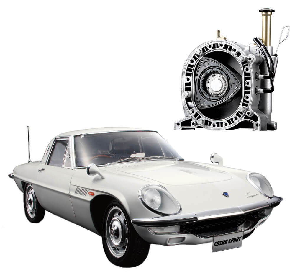 公式】ユーキャンの通販ショップ マツダ・コスモスポーツ 組立てキット