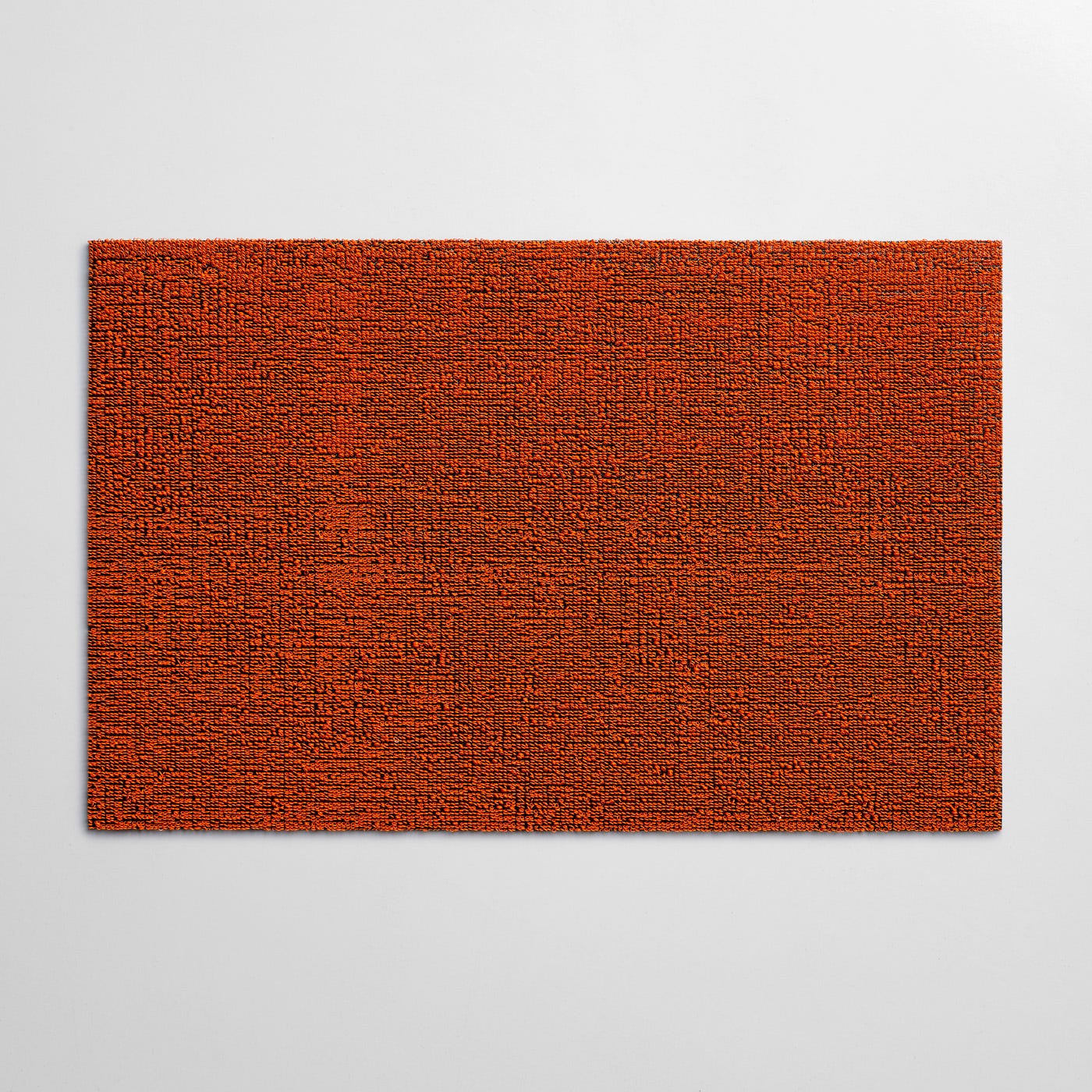 Solid Cara Cara Orange Shag Mat 18