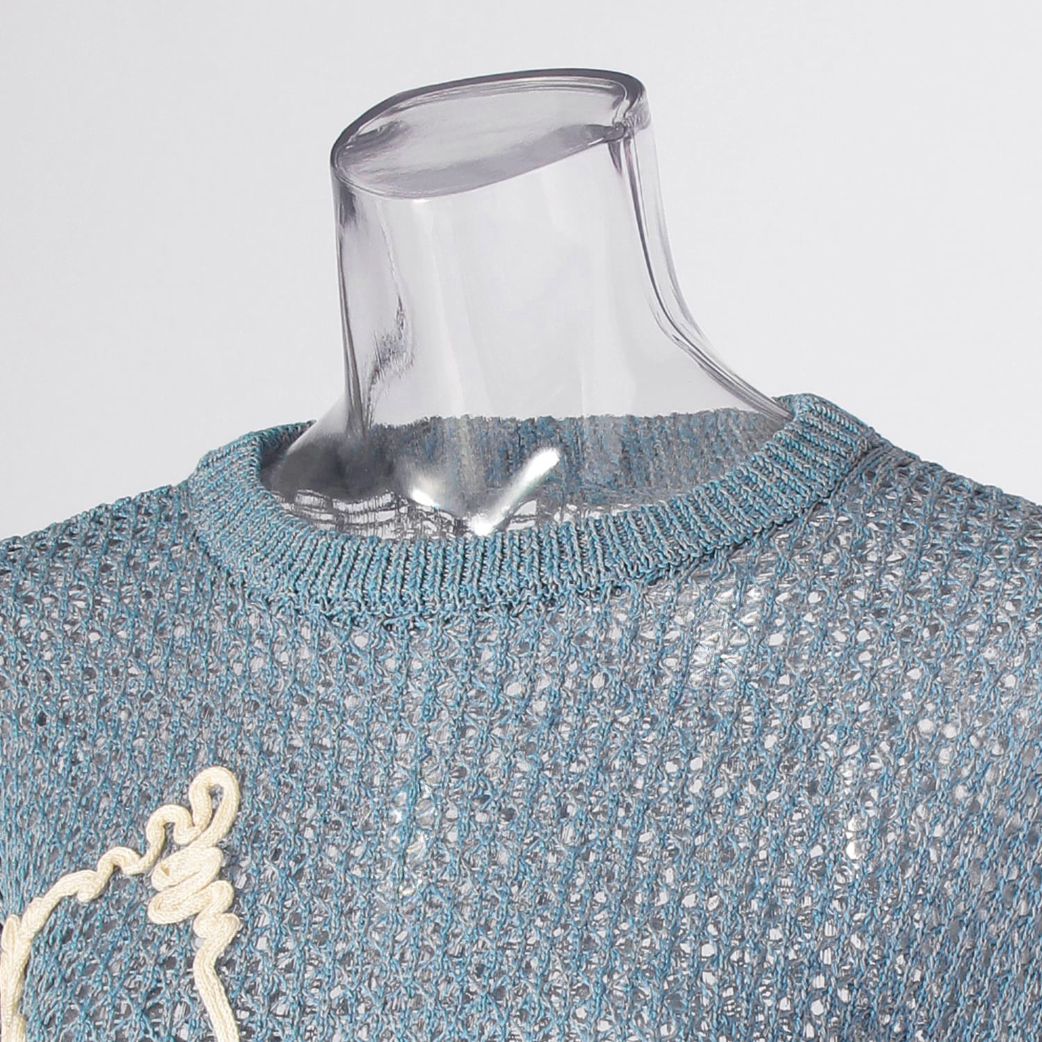 WLC ドラゴンコード刺繍メッシュニット｜VIVIENNE TAM（ヴィヴィアン