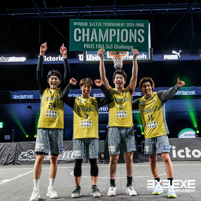3人制バスケのオープントーナメントが決着！3x3日本代表候補・斉藤諒馬