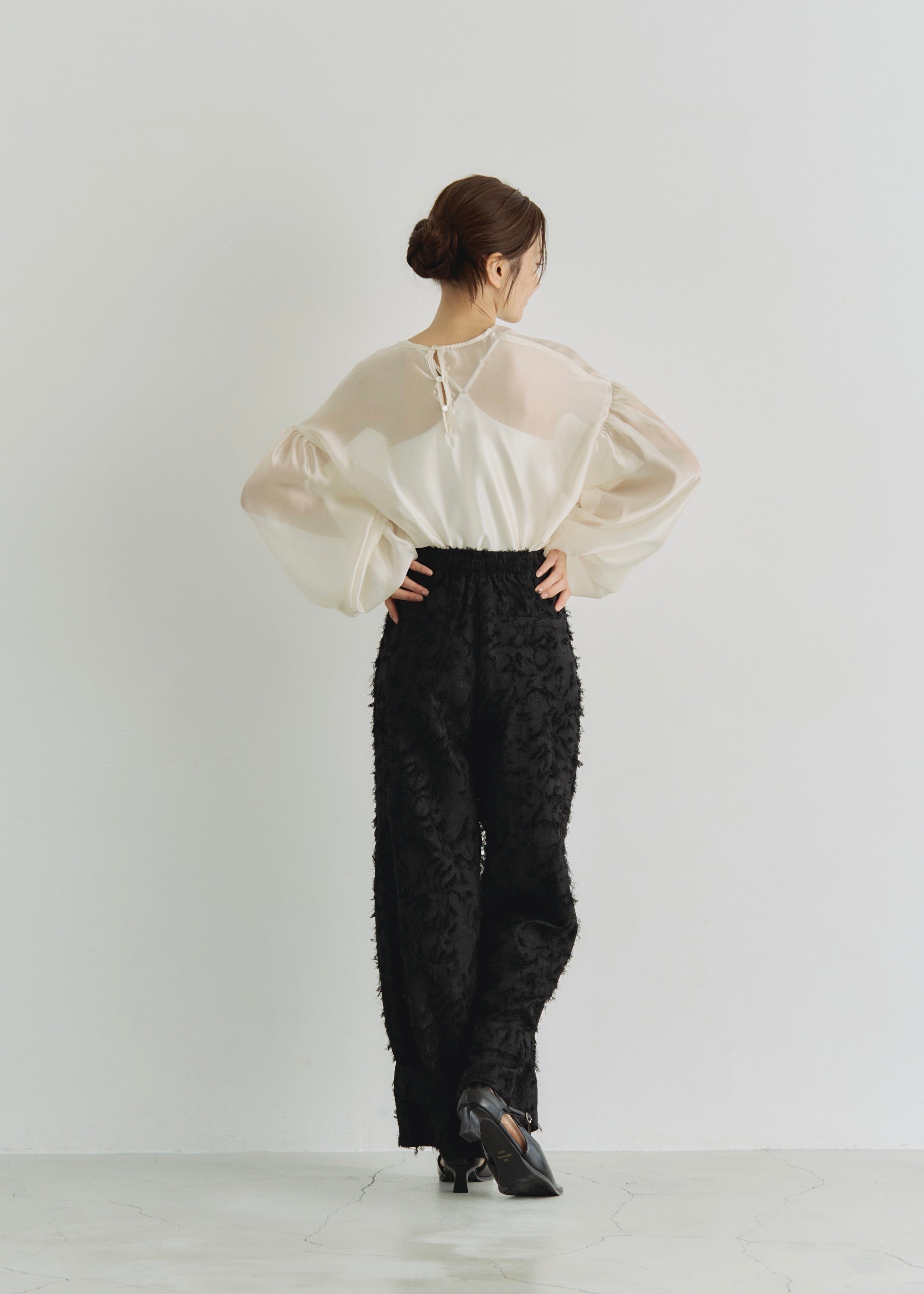JACQUARD PANTS