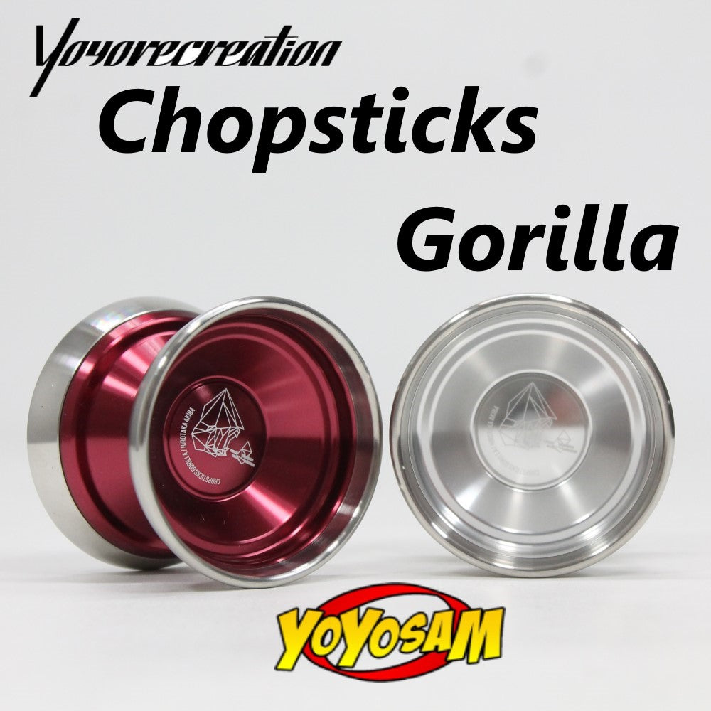 Yoyorecreation Chopsticks Gorilla Yo-Yo - Bi-Metal - Hirotaka