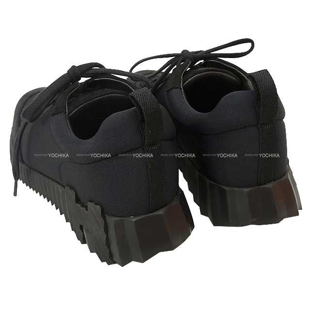 HERMES エルメス スニーカー バウンシング ソーブラック #36.5 黒